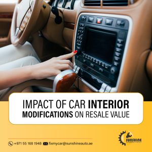 car interior modifications in Dubai